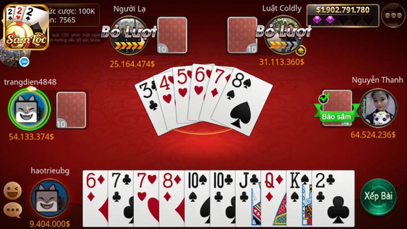 game bài sâm lốc